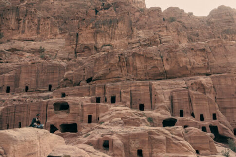 View of Petra site